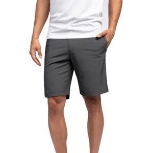 Travis Mathew Charcoal Flat Front Shorts